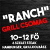 Kép 1/6 - Ranch Grill csomag (bottom round, chuckeye, picanha steak+hamburger pogácsa+grillkolbász)