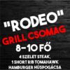 Kép 1/5 - Rodeo Grill csomag (bottom round, flank, short rtibs tomahawk steak+hamburger pogácsa)