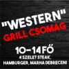 Kép 1/5 - Western Grill csomag (chuckeye steak, hamburger pogácsa, debreceni páros kolbász)