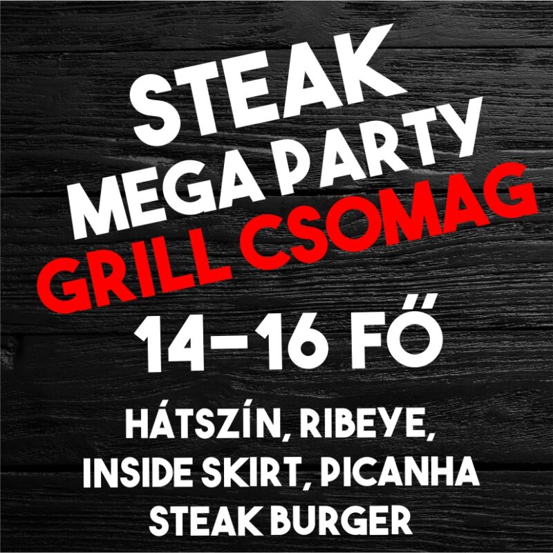 Hortobágy Angus Steak mega party csomag