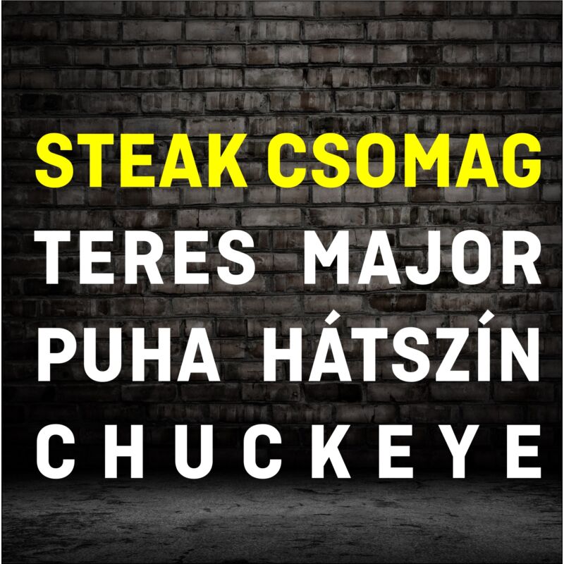 steak csomag
